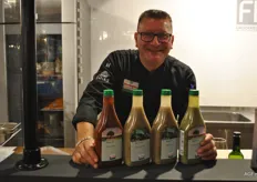 Dion Spronk van Verstegen Spices & Sauces was uitgenodigd door de Rotterdamse horecagroothandel Zegro om bij hun in de stand te koken met Verstegen producten.​ Verstegen heeft ook biologische kruiden in het aanbod.